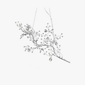 Art Deco Elegant Branch Pendant Light for Ambiance Cozy
