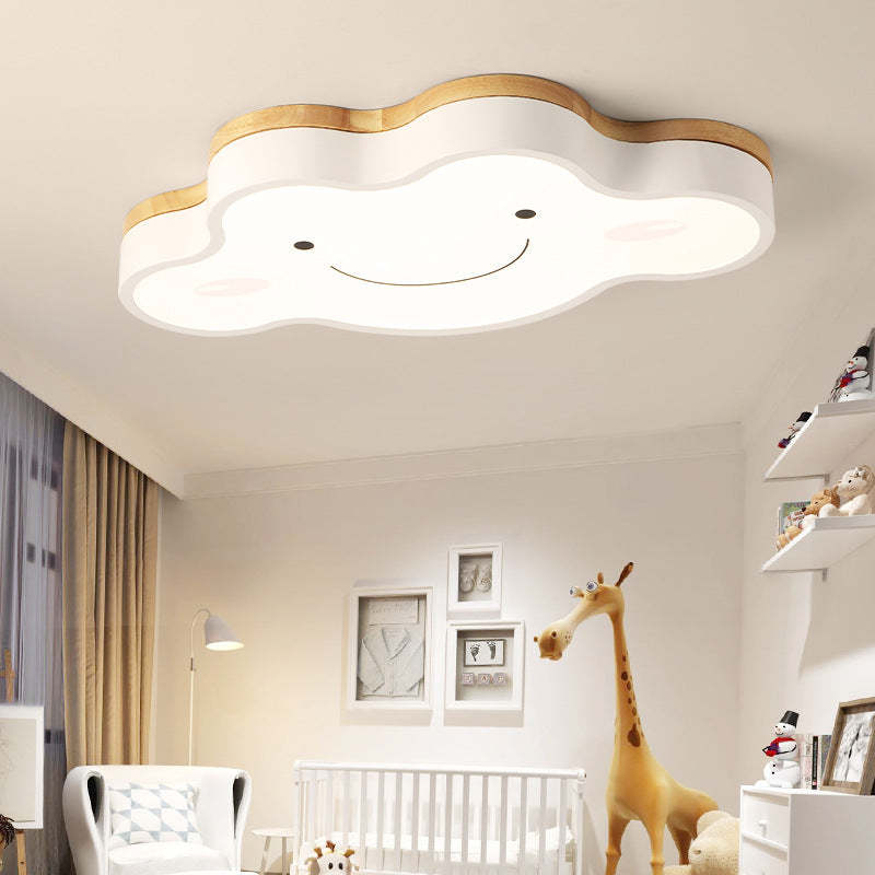 LED Ceiling Light Colourful Cloud For Kids Room