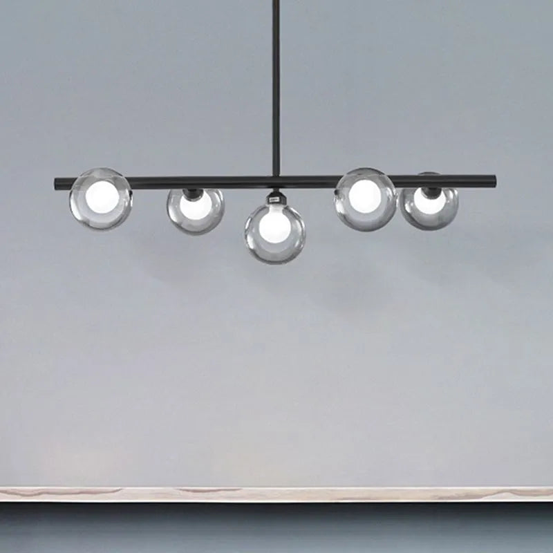 Ambient Dining Illumination Nordic Linear Pendant Light