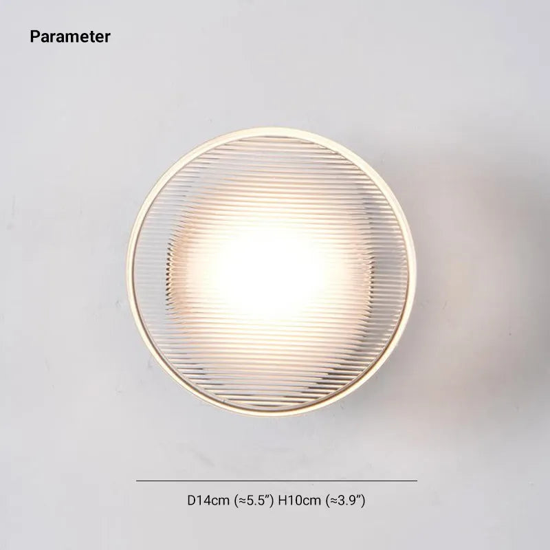 Black And Gold Metal Wall Lamp Contemporary Mini Bowl