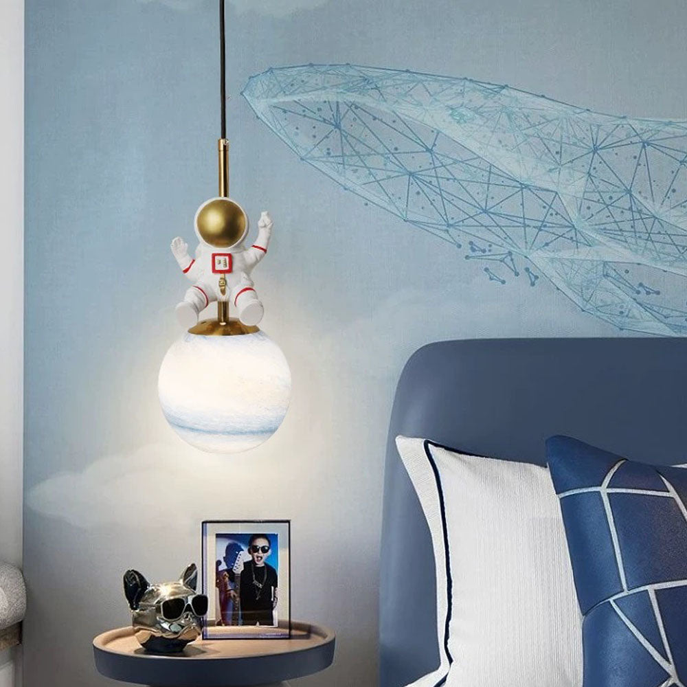 Dual Astronaut Styles Pendant Light By Arisha