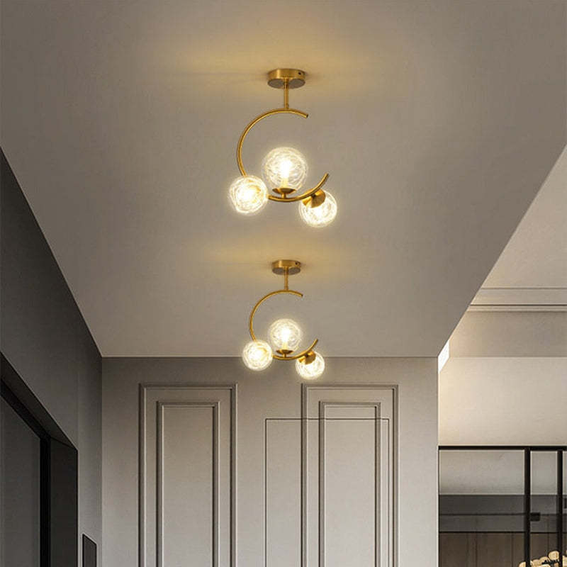 Timeless Style Glass Globe Pendant Light