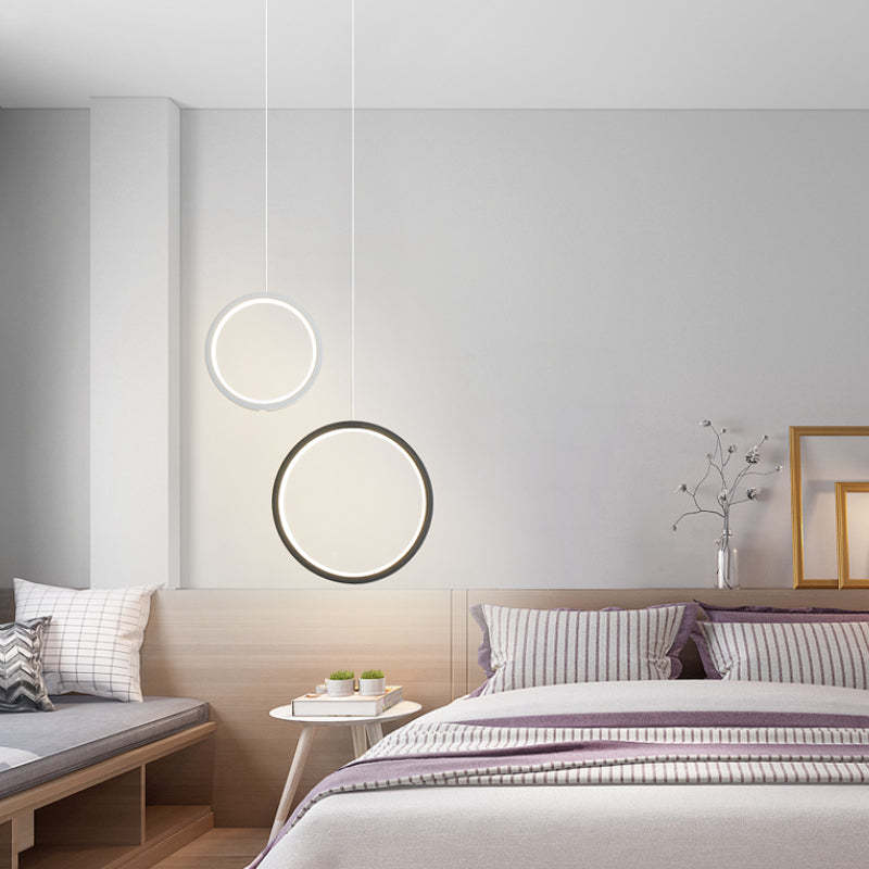 Smart Dimmable LED Pendant Light Fixture for Premium Living Room