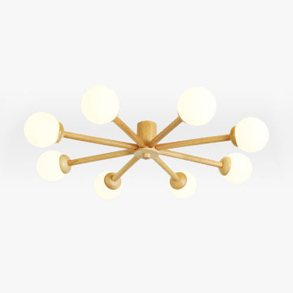 LED Ceiling Light With E27 Base NovaGlow Six Or Eight Head