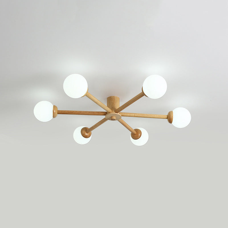 LED Ceiling Light With E27 Base NovaGlow Six Or Eight Head