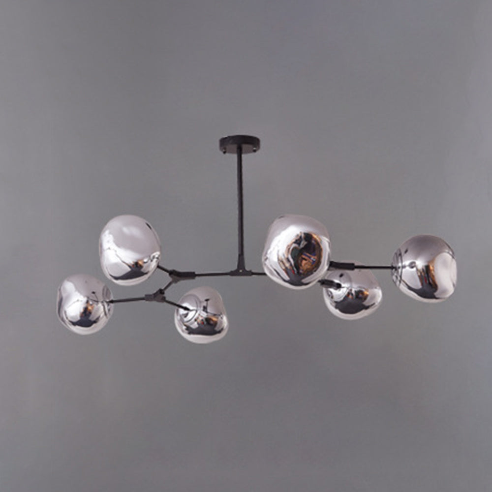 Ambience Elevates Triple Globe Lava Pendant Light