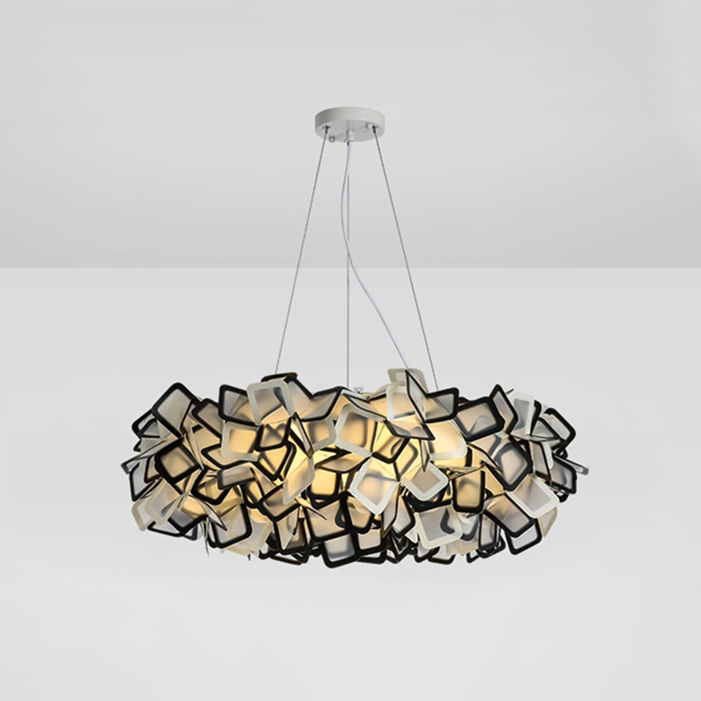 Soft Glow Floral Pendant Light In Six Colors