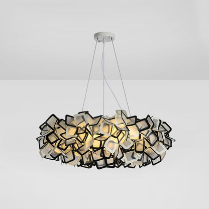 Soft Glow Floral Pendant Light In Six Colors