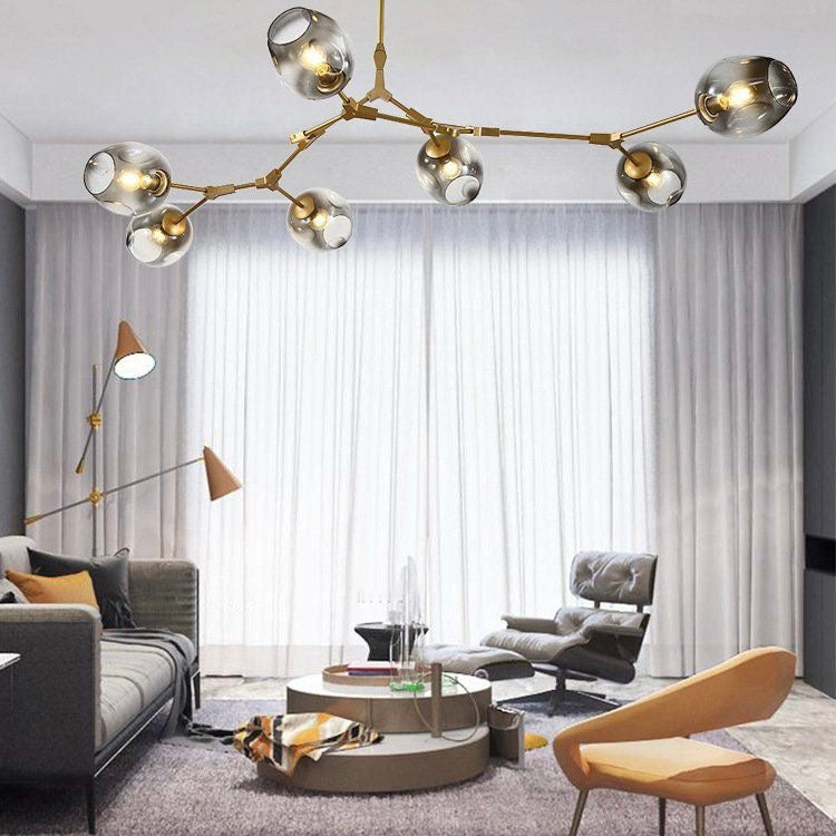 Clear Bubble Nordic Glass Pendant Light