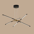 Architectural Bar Design Black Gold Pendant Light