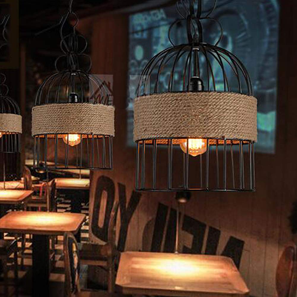 Pendant Light Led Birdcage For Bars And Cafes Ambience