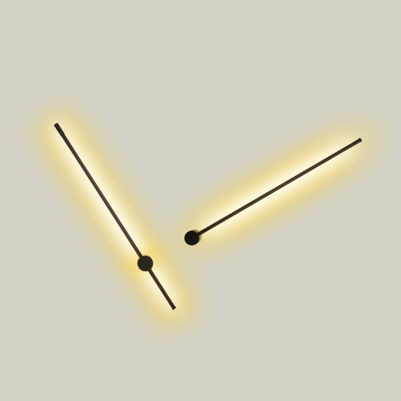 Minimalist LED Black Wall Reading Lamp Lumenline