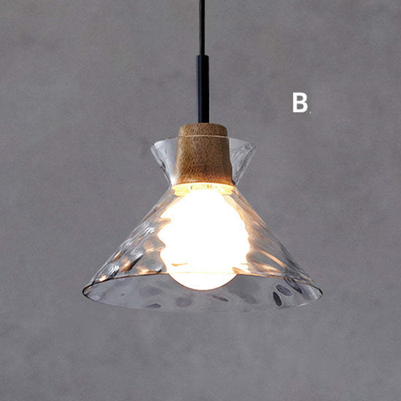 Dining Ambience Elevates Geometric Glass Pendant Light