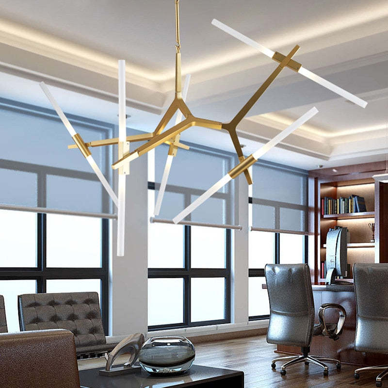 Dual Finishes Rotatable Pendant Light Arisha