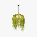 Living Room Plant Pendant Light Nature Inspired