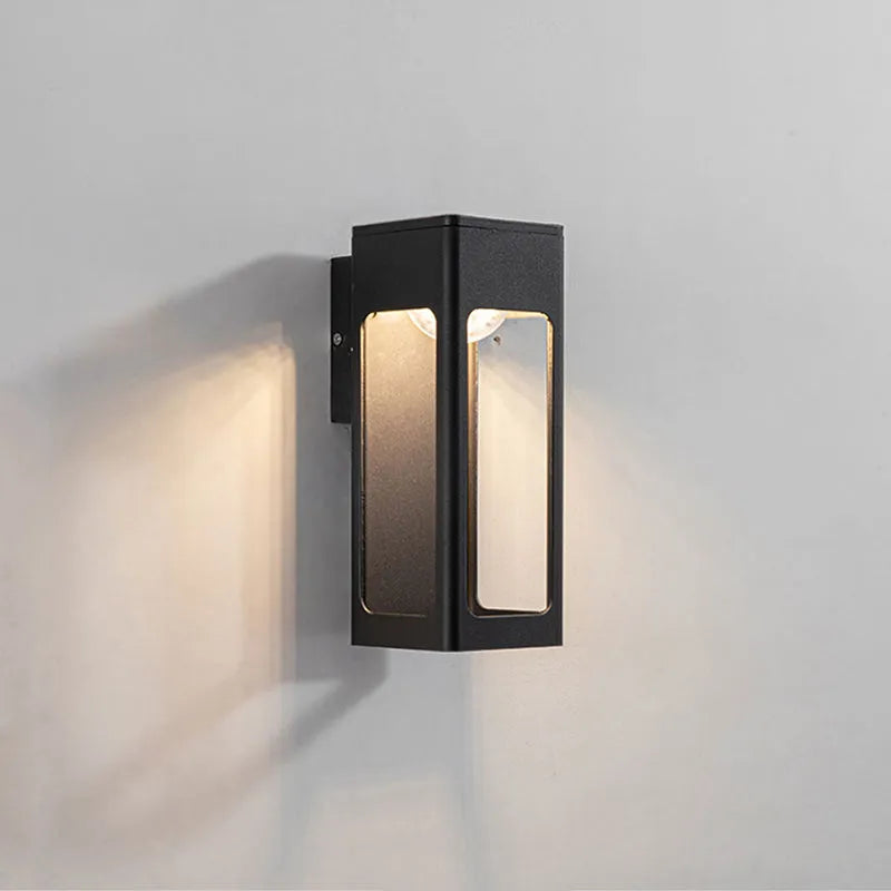 IP65 Waterproof Geometric Outdoor Wall Light For Corridor Or Garden