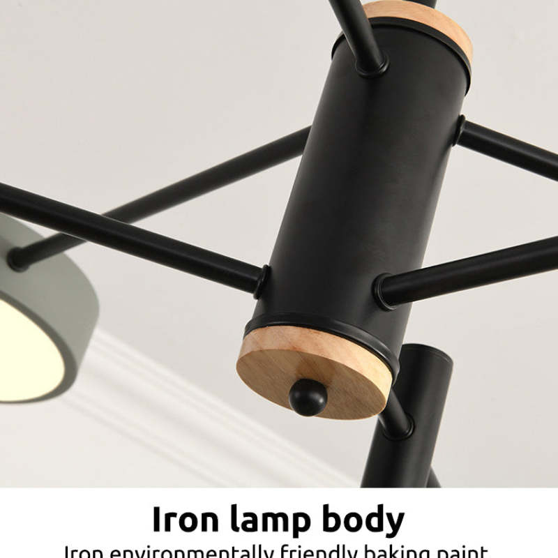 Warm Glow Pendant Light With Metal Frame Elegant