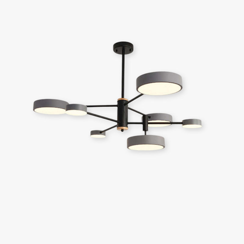 Warm Glow Pendant Light With Metal Frame Elegant