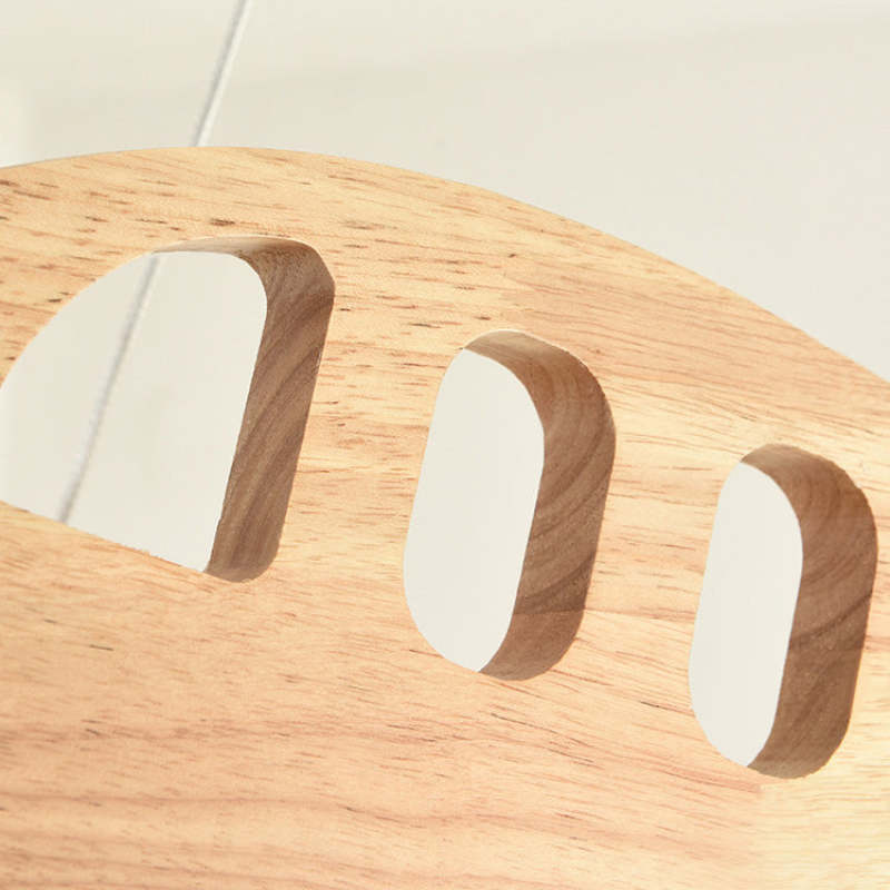 Wood Vintage Pendant Light With Natural Finish Airplane