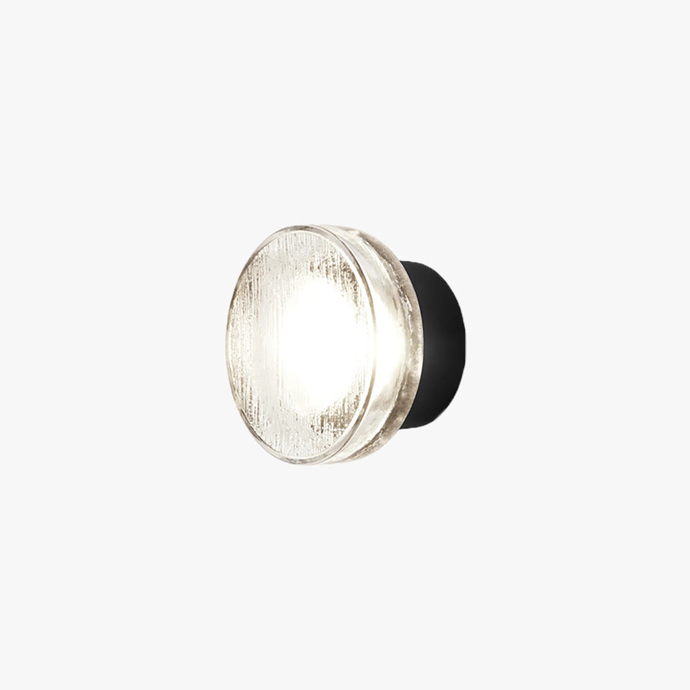Warm Glow Mini Bubble Glass Outdoor Wall Light