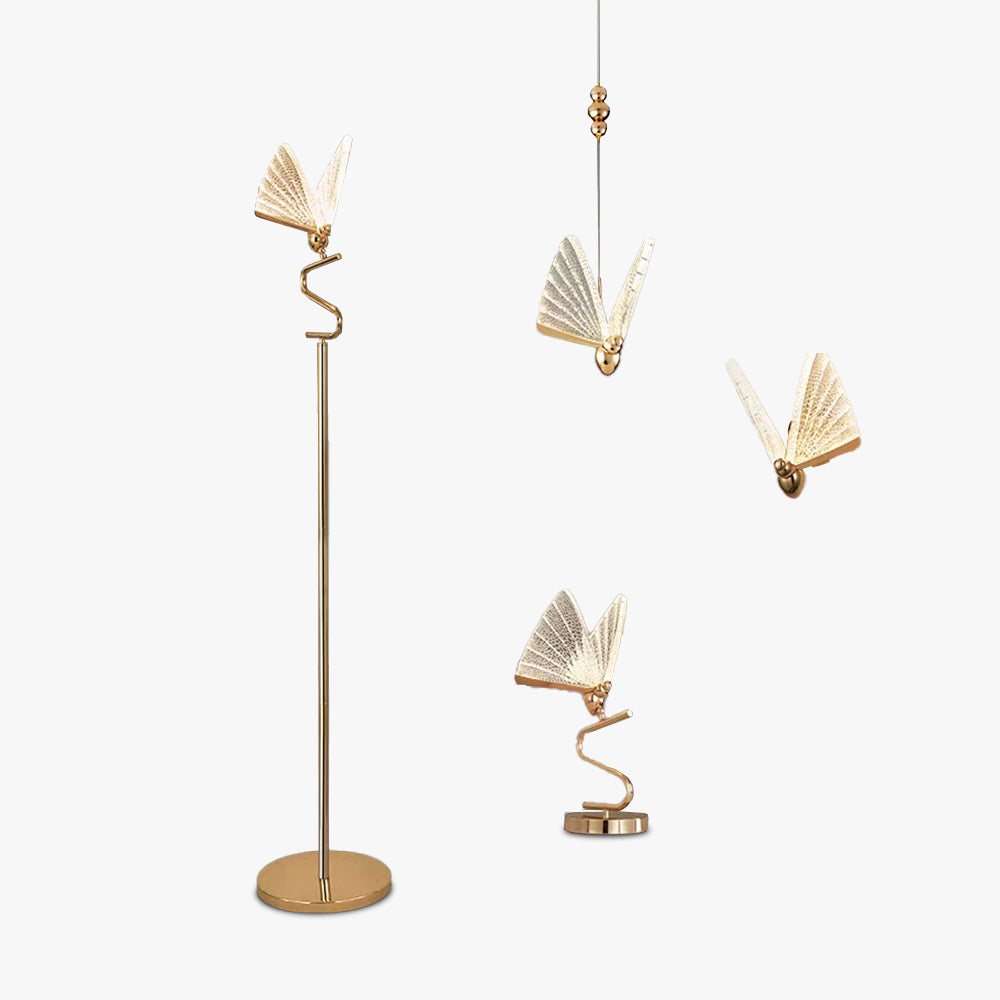 Floor Wall Or Table Lamp Modern Butterfly Chandelier