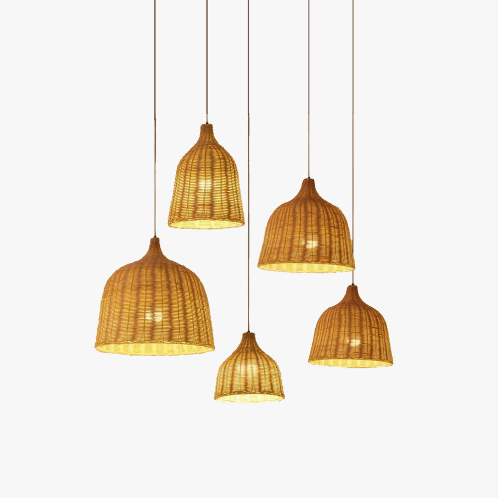 Cozy Ambient Lighting Two Color Pendant Light