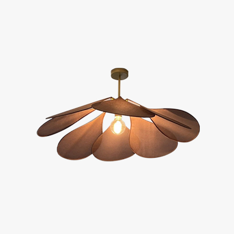 Warm Fabric Shade Pendant Light Ritta