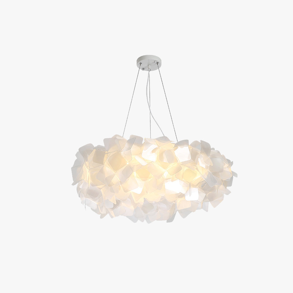 Soft Glow Floral Pendant Light In Six Colors
