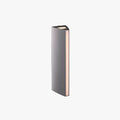 Outdoor Wall Light Triangular Prism Modern Silver And Black