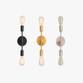 Black Silver Gold Finishes Modern Minimalist Metal Wall Light