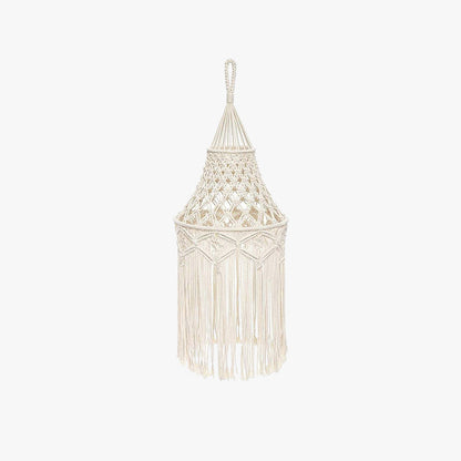Cozy Living Spaces Cotton Rope Pendant Light