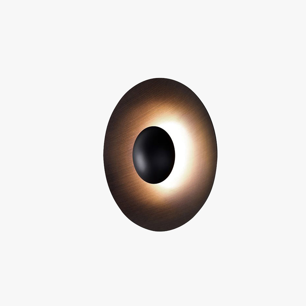 IP65 Black White Two Tone Outdoor Metal Round Light
