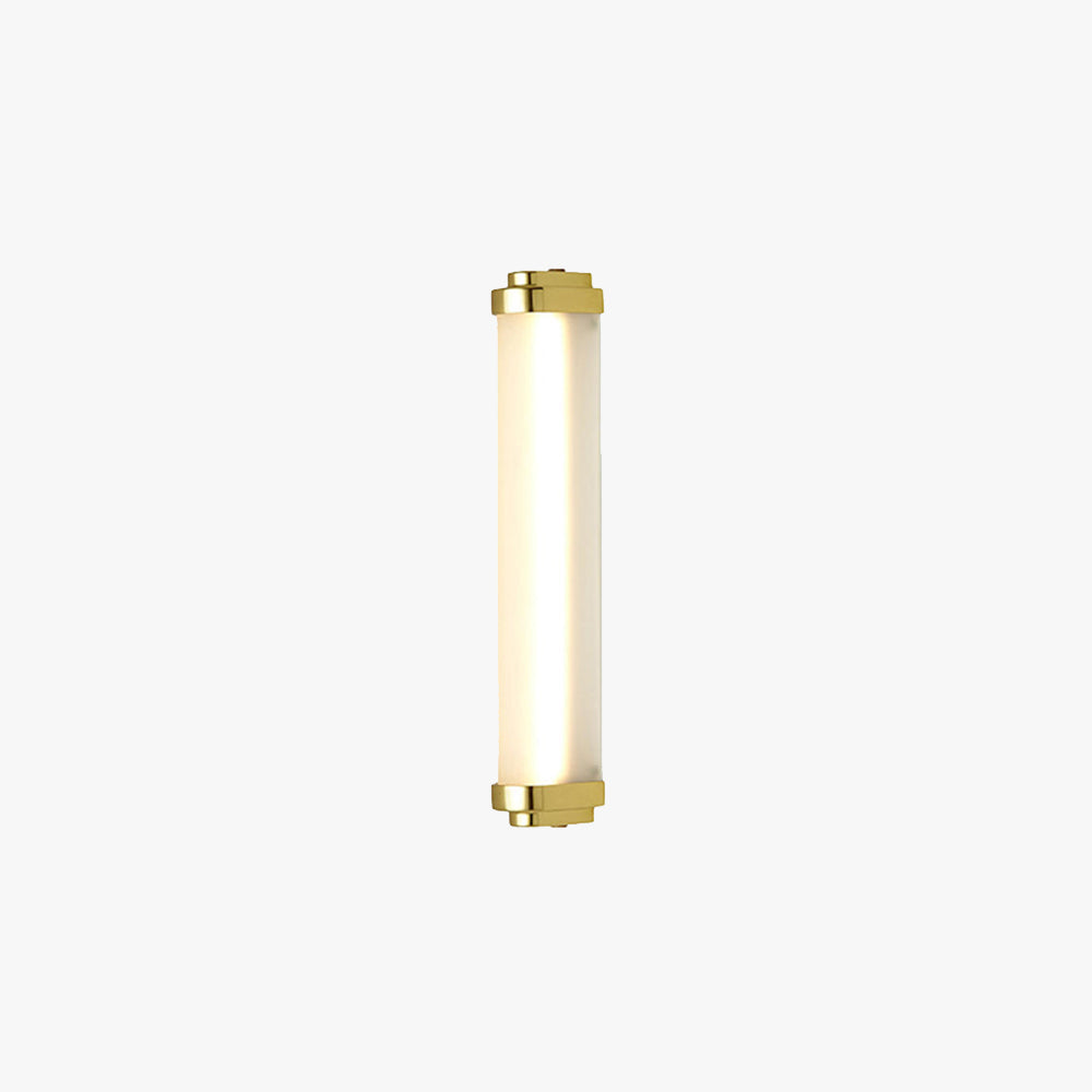Minimalist Ray Metal Finish Outdoor Cylindrical Wall Light IP65