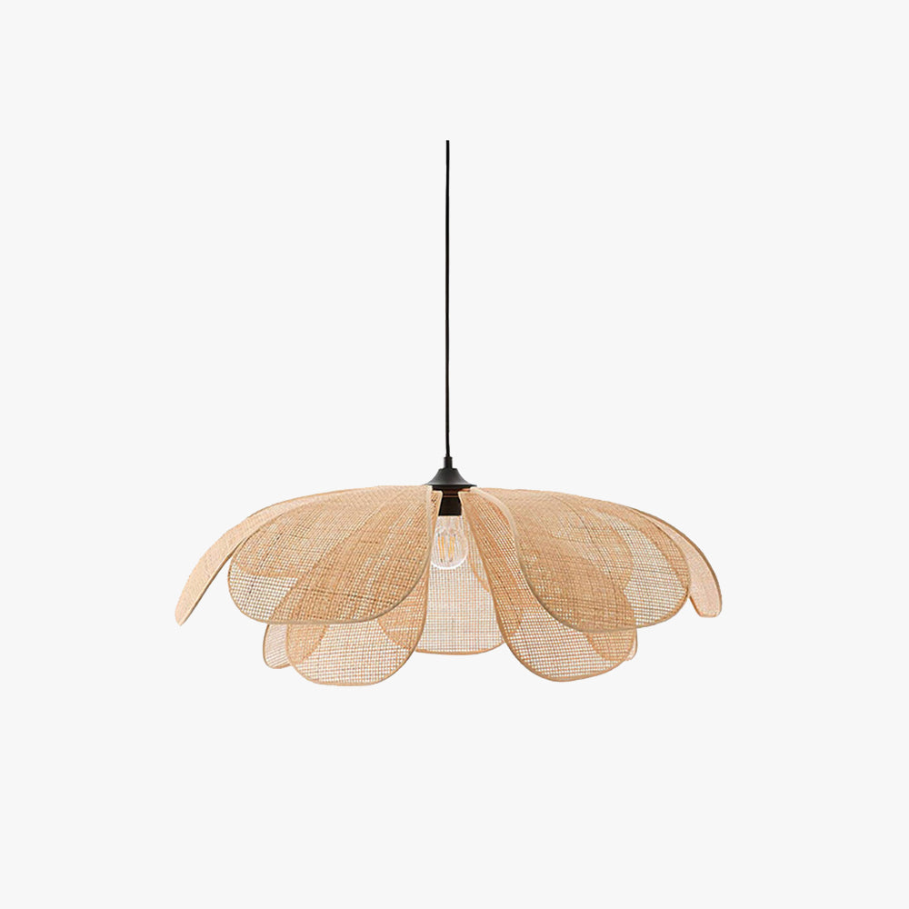 Willow Weave Handcrafted Rattan Pendant Light