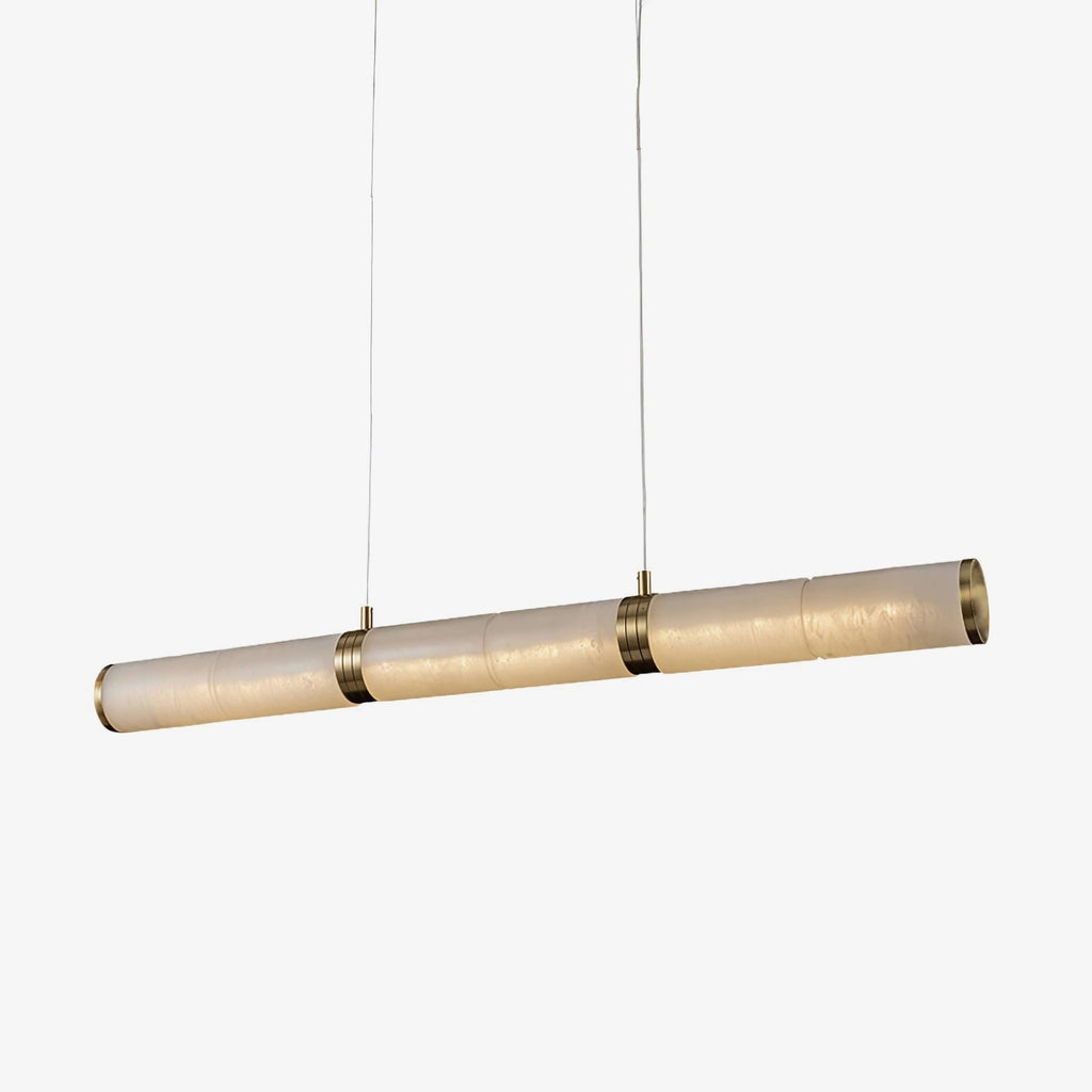 Pendant Light Soft Alabaster Linear Glow