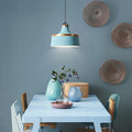 Modern Colorful Pendant Light Metal Shade