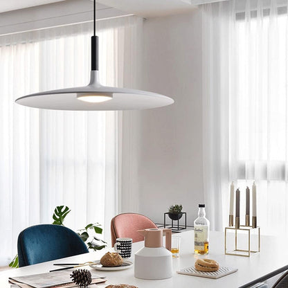 Pendant Light With Warm Ambience Plate Shape