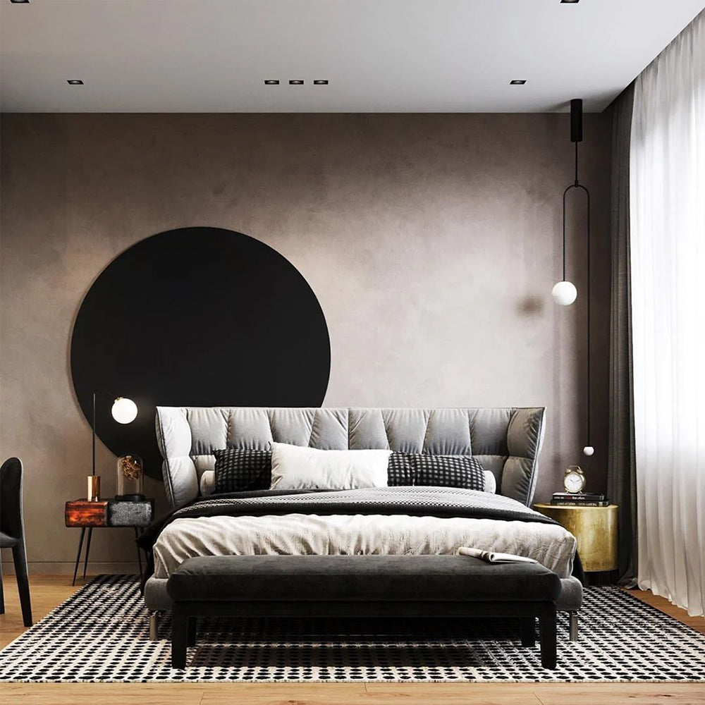 Black Modern Ambience Arisha Linear Pendant Light