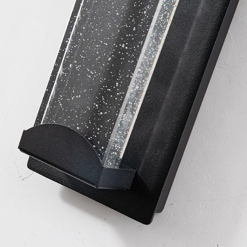 Outdoor Waterproof Wall Light With Sensor Crystal Bubble