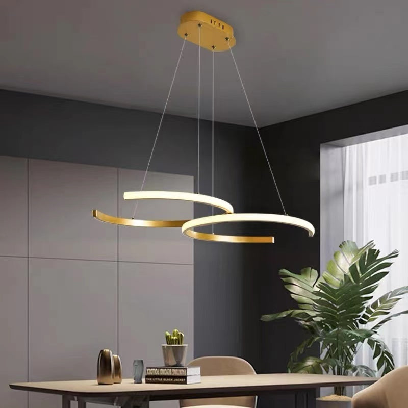Durable Silica Gel Sleek Pendant Light Design