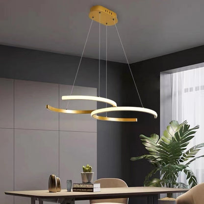 Durable Silica Gel Sleek Pendant Light Design