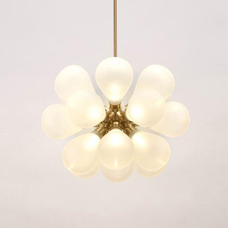 Pendant Light For Soft Ambient Glow Glass Clustered Bubble