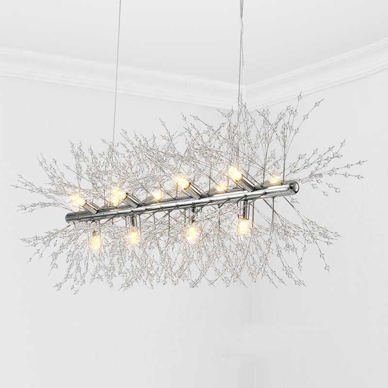 Elegant Dining Ambience Nordic LED Ring Pendant Light