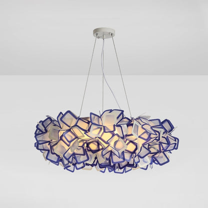 Soft Glow Floral Pendant Light In Six Colors