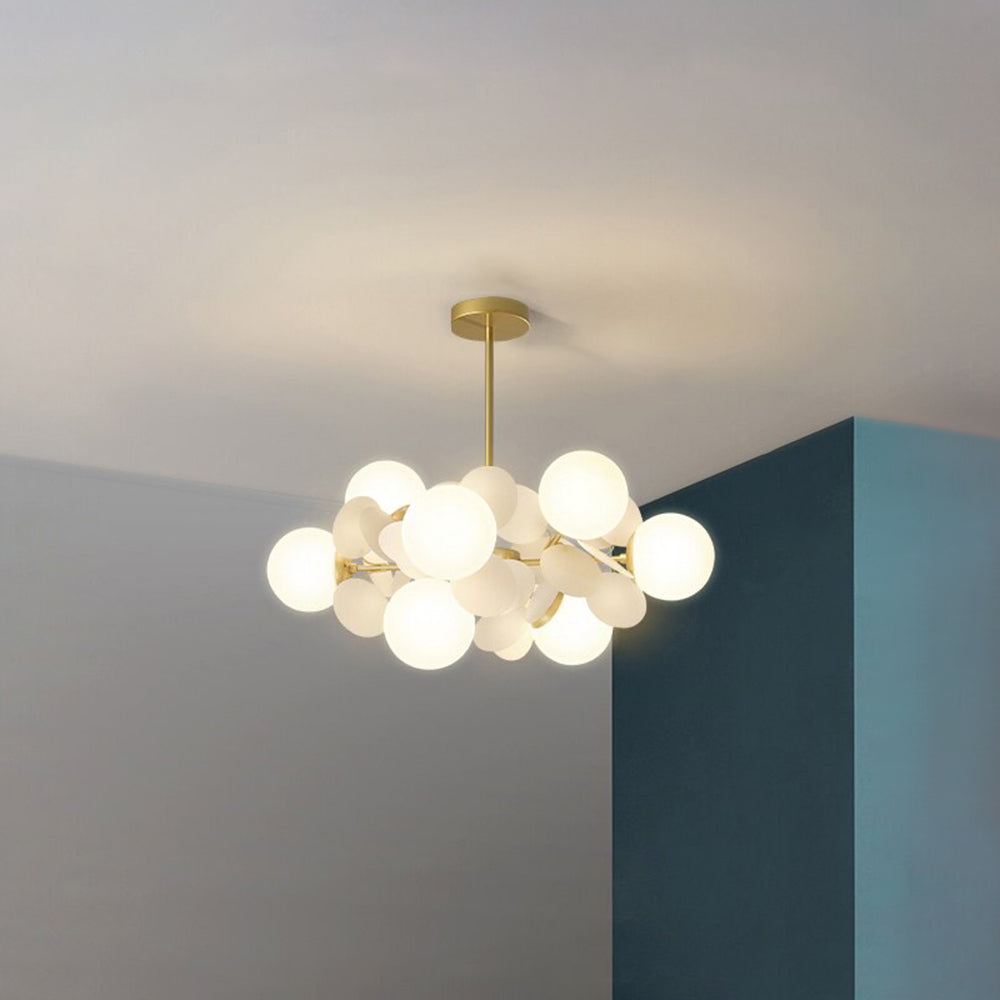 Chandelier Ceiling Floral Branch Multicoloured For Living Room