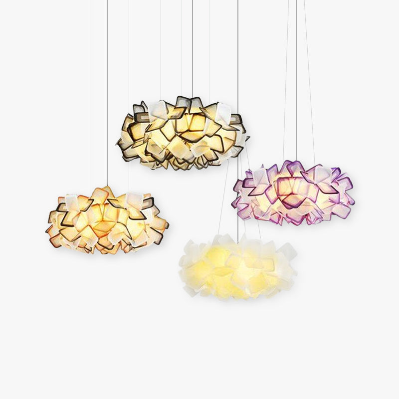 Ambient Lighting Multicolour Floral Pendant Light
