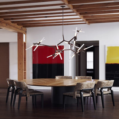 Dual Finishes Rotatable Pendant Light Arisha