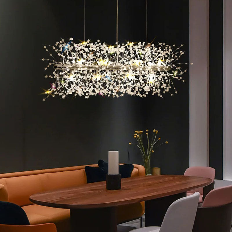 Elegant Dining Ambience Nordic LED Ring Pendant Light