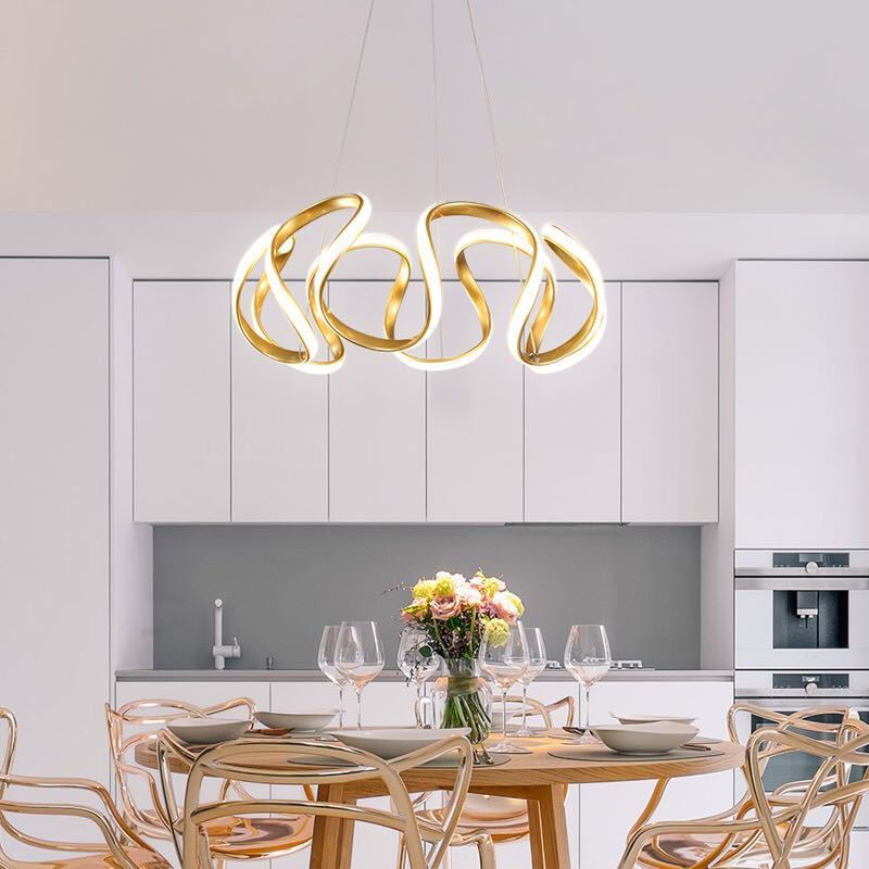 Three Colors Elegant Ambience for Floral Pendant Light