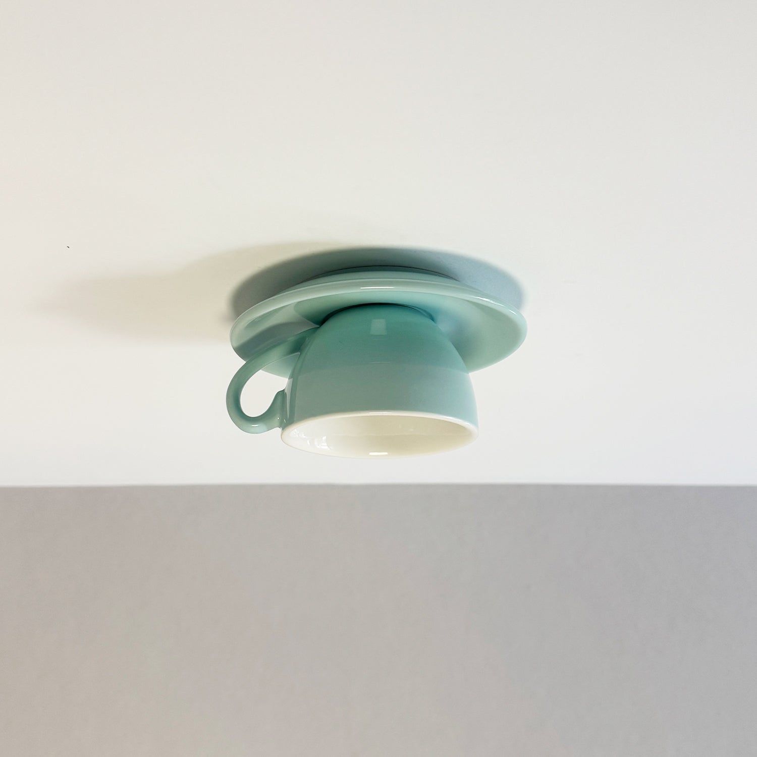Bedroom And Living Rooms Flush Ceramic Ceiling Light Luna